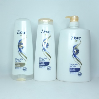 Dầu gội/ xả Dove Nutritive Solutions phục hồi hư tổn