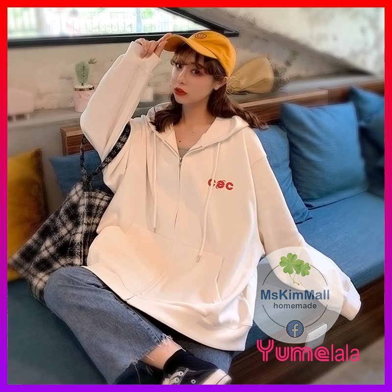 Áo khoác Ulzzang nỉ Ngoại CAO CẤP Unisex form rộng style Hàn cute | BigBuy360 - bigbuy360.vn