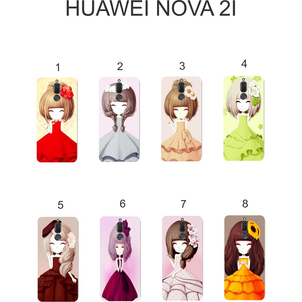 Ốp lưng Huawei Nova 2i dẻo in hình Chibi