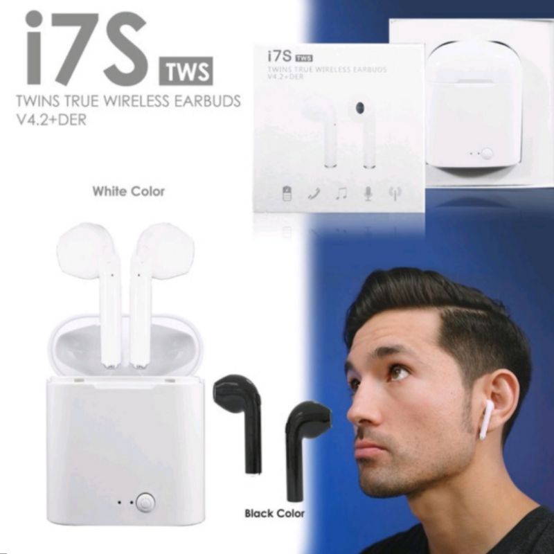 Tai Nghe Bluetooth I7S TWS (Dây Cáp Âm Thanh Miễn Phí)