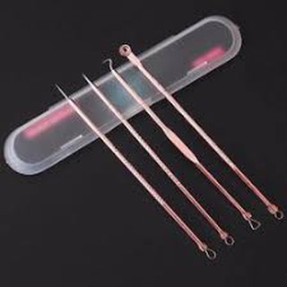 BỘ DỤNG CỤ NẶN MỤN CHUYÊN NGHIỆP 4 CÂY 8 MÓN
