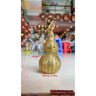 Hồ lô vạn phúc bình an cao 12cm