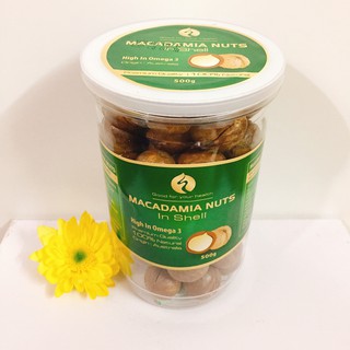 HẠT MACADAMIAM NỨT VỎ 500 GR