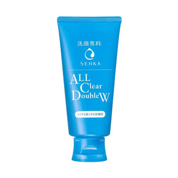 Sữa Rửa Mặt Tẩy Trang Shiseido Senka All Clear Double W 120g