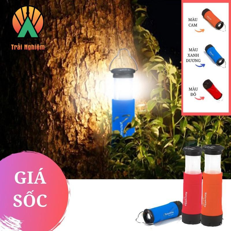 [CHÍNH HÃNG] Đèn Led Treo Lều Dã Ngoại 3 Chế Độ Sáng Đèn Pin Đi Đường, Đạp Xe, Cắm Trại Naturehike NH15A003-I