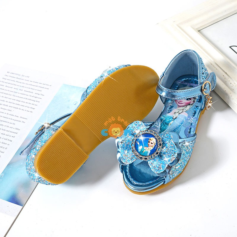 Giày Công Chúa Elsa Kiểu Sandal Cho Bé Gái 3 - 12 Tuổi