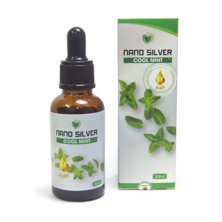 {MUA 1 TẶNG 1} Nước súc miệng NANO SILVER COOL MINT - Sát khuẩn Tai Mũi Họng 30ml - Mua 1 tặng 1 Gel rửa Tay Nano bạc
