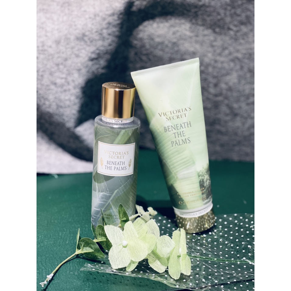 Dưỡng da Xịt thơm hương nước hoa Victoria's Secret combo BENEATH THE PALMS, XO, FRESH JADE, BEFORE T