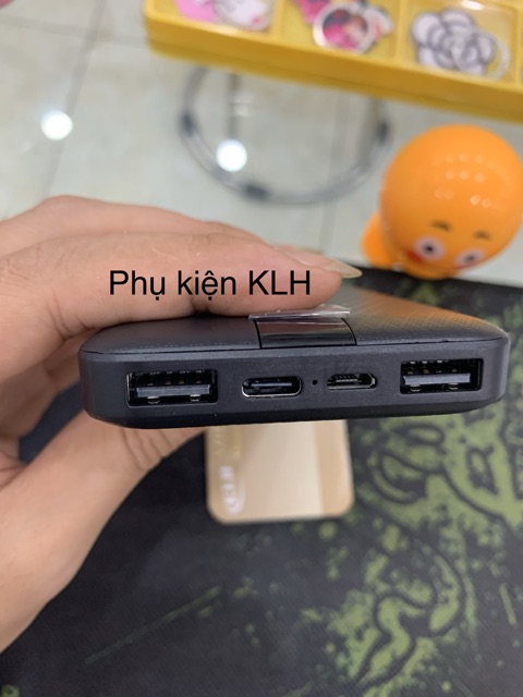 Sạc dự phòng EARLDOM  PB38, Pin tích điện dung lượng 10000 mAh, sạc đa năng di động KLH shop