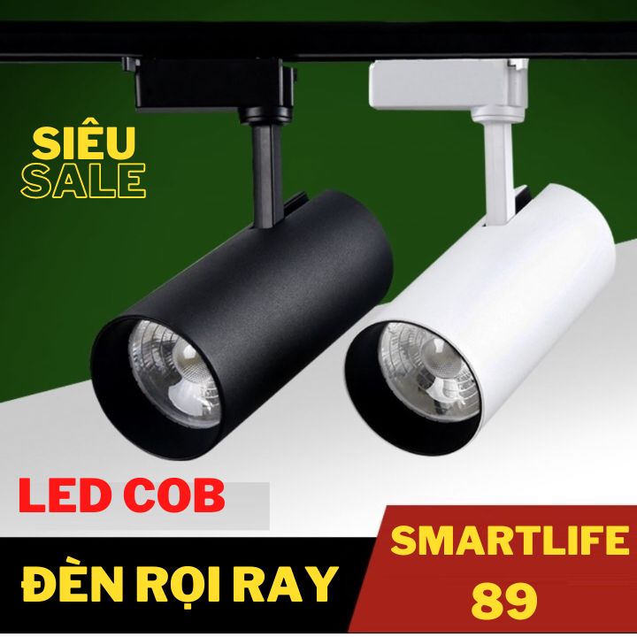 Đèn rọi ray led cob 20w 30w tranh tường bể thủy sinh