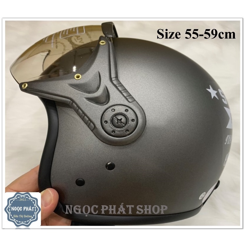 Mũ bảo hiểm Fullface VIA Size XL