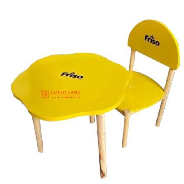 Bộ bàn ghế gỗ cho bé