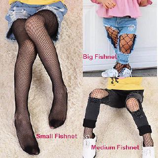 Quần tất lưới dài xuyên thấu sành điệu cho bé gái