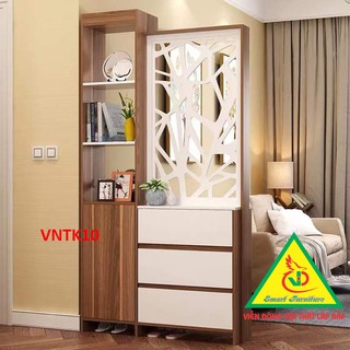 TỦ KỆ TRANG TRÍ KIÊM VÁCH NGĂN PHÒNG KHÁCH VNTK10