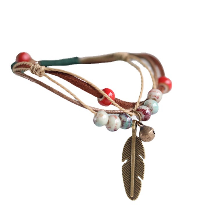 Vòng tay boho chuỗi hạt, vintage cho các bạn nữ