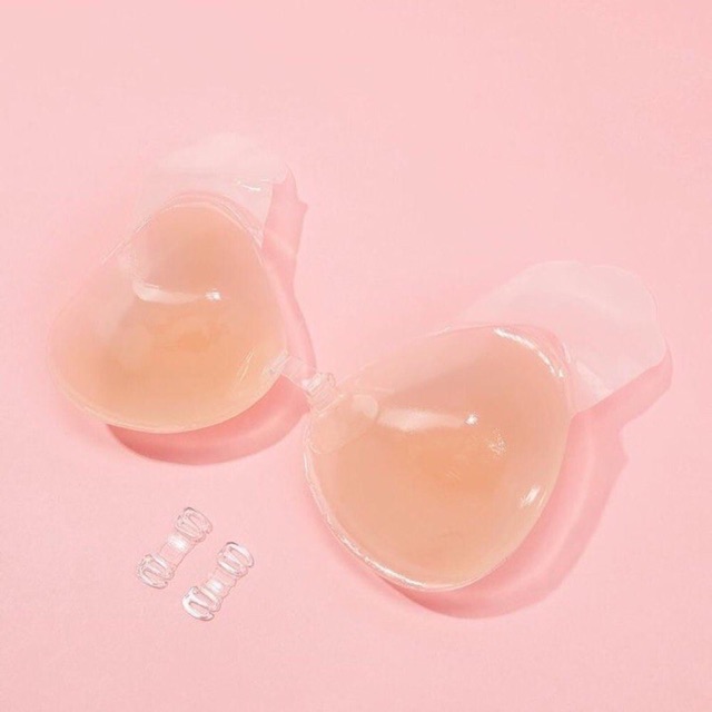 MIẾNG DÁN NGỰC SILICON (LOẠI NÚT GÀI TRƯỚC NGỰC) - SIÊU DÍNH CHỐNG RỚT - HÀNG XỊN XÒ CAO CẤP TỪ QUẢNG CHÂU CHO NỮ
