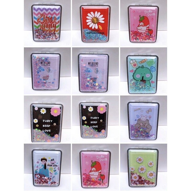 Gương 2 mặt mini bỏ bóp .