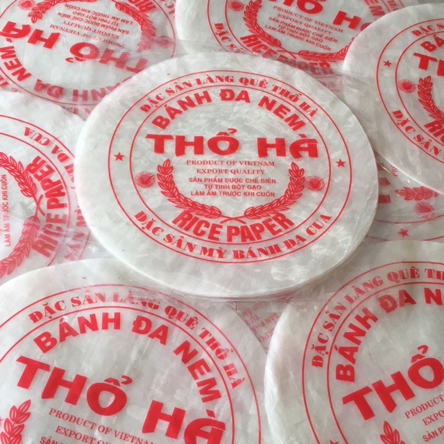 Tệp 10 chiếc bánh đa nem Thổ Hà