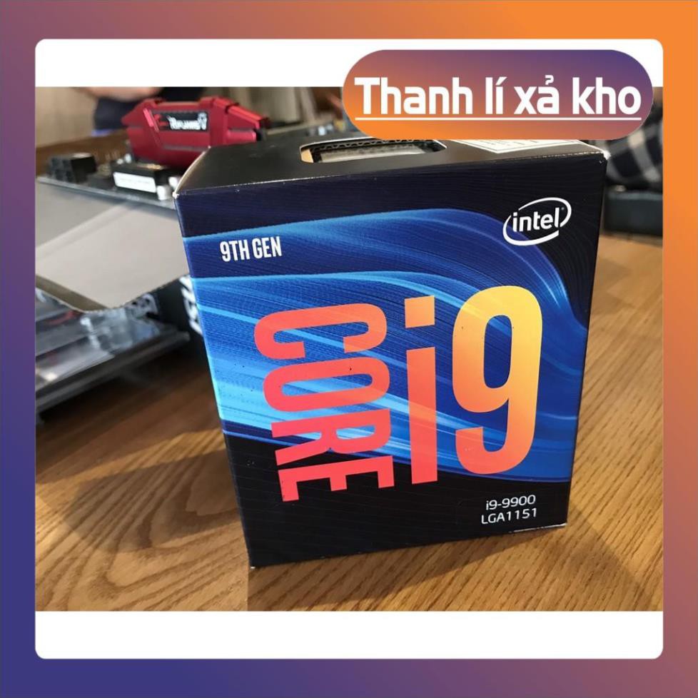 [THANH LÝ] GÍA RẺ CPU Intel Core i9 -9900 (3.1Hz turbo up to 5.0Ghz, 8 nhân 16 luồng, 16MB Cache, 65W)