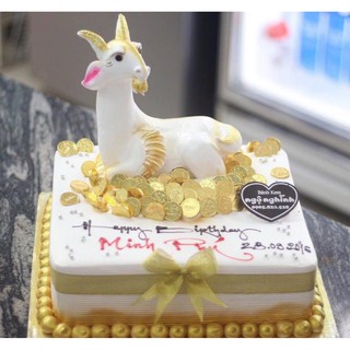 Đế bánh vuông vàng 26cm