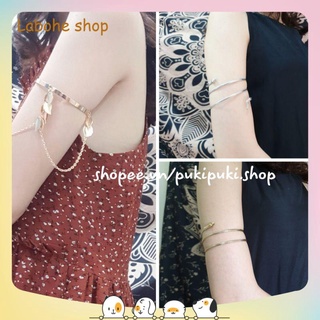 Vòng đeo bắp tay hình rắn tua rua phong cách Boho
