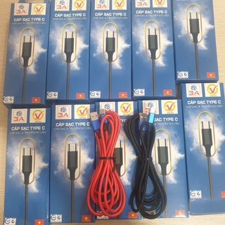 cáp sạc dù 2m chân type C