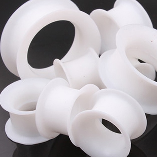 1 Đôi Khuyên Silicone Nong Tai Thời Trang