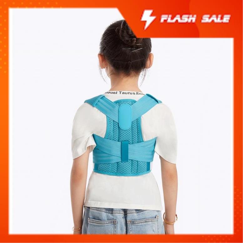 Đai Chống Gù Lưng Trẻ Em - Đai Gù Lưng Cho Học Sinh Bé Trai Bé Gái - Có Miếng Đệm Đi Kèm