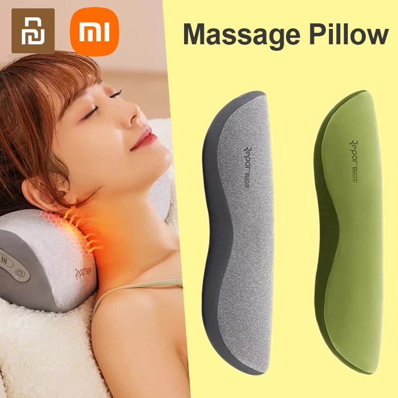 Gối massage cổ vai gáy Xiaomi Repor, bi massage 2 chiều, Phiên bản quốc tế