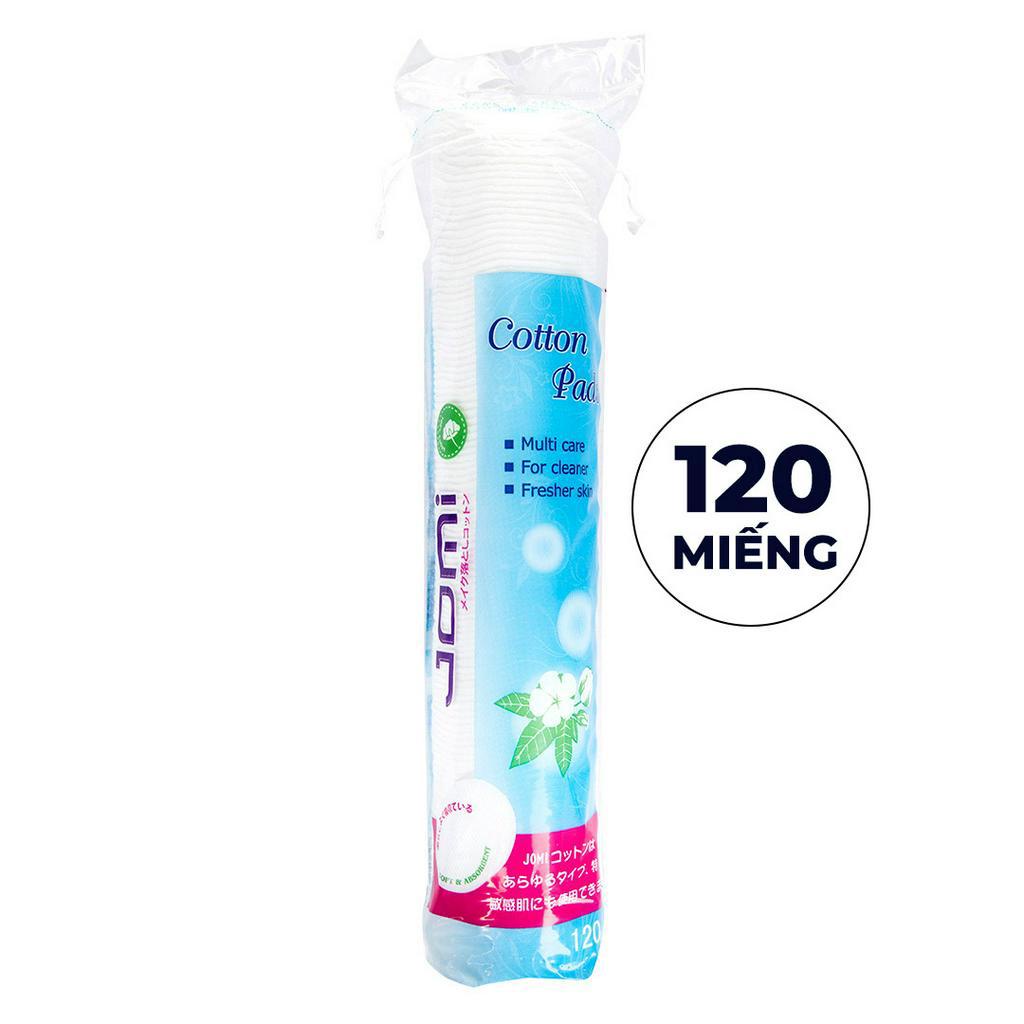 Combo 2 Túi Bông tẩy trang Jomi cotton cao cấp 120 miếng/túi