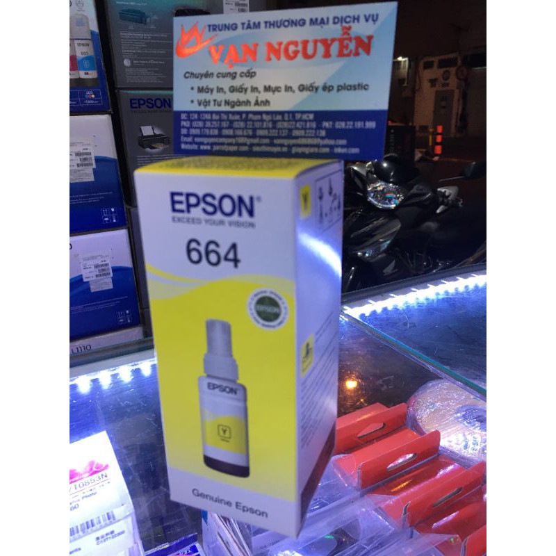 Mực Epson 664 chính hãng dùng cho L100, L200, L300, L350...