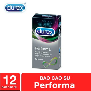 Bao cao su Durex Performa kéo dài thời gian hộp 12 chiếc