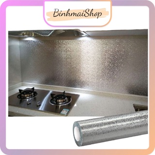 Cuộn Giấy bạc  Dán Bếp Cách Nhiệt Chống Thấm Bền Đẹp Khổ 40;60 cm