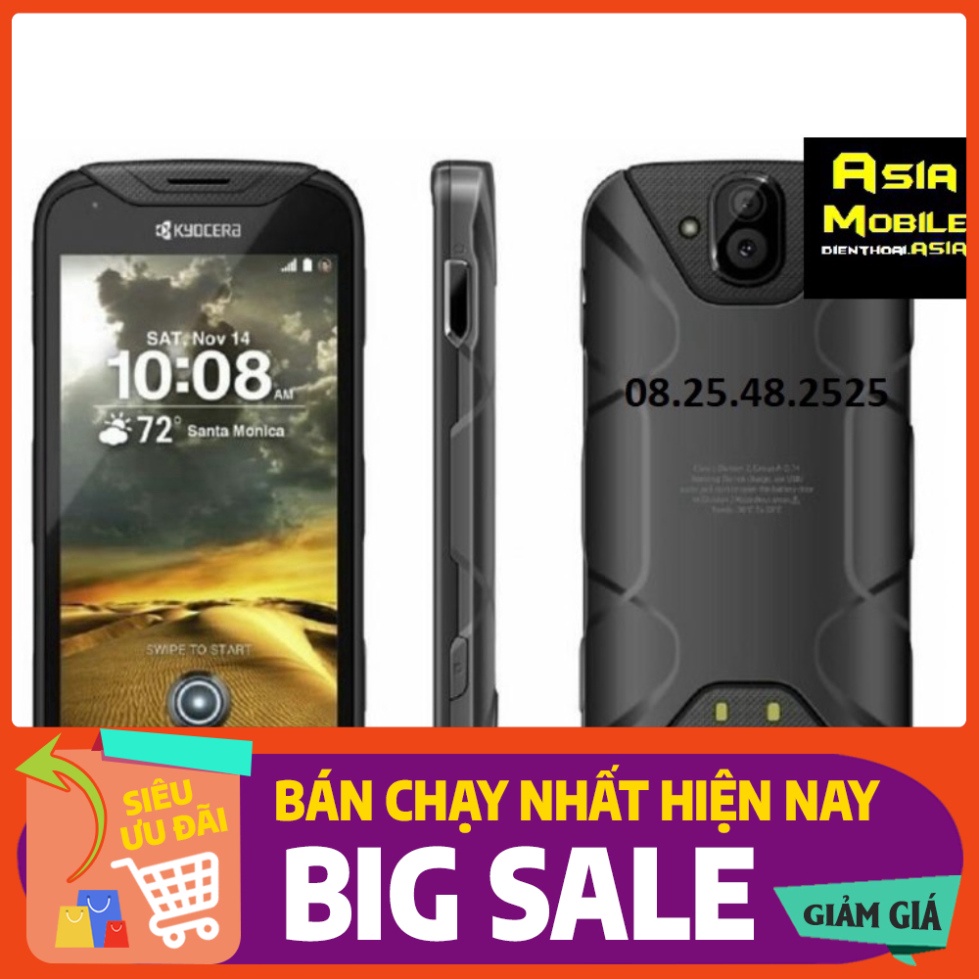 BIG SALE ( Giá Quá Hấp Dẫn) máy tính bảng Kyocera 6810/6820 tới từ Mỹ - chống thấm nước - Va đập BIG SALE