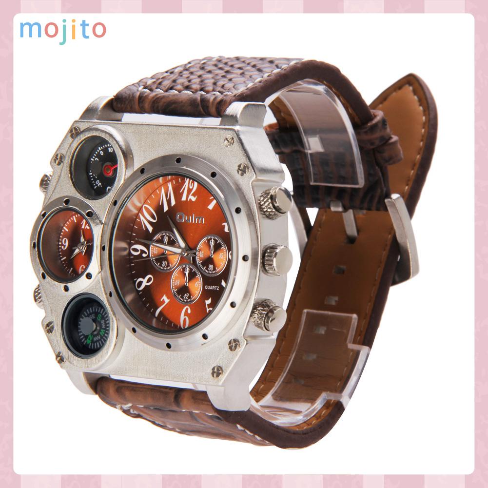 Đồng hồ đeo tay MOJITO  máy quartz có nhiệt kế và la bàn