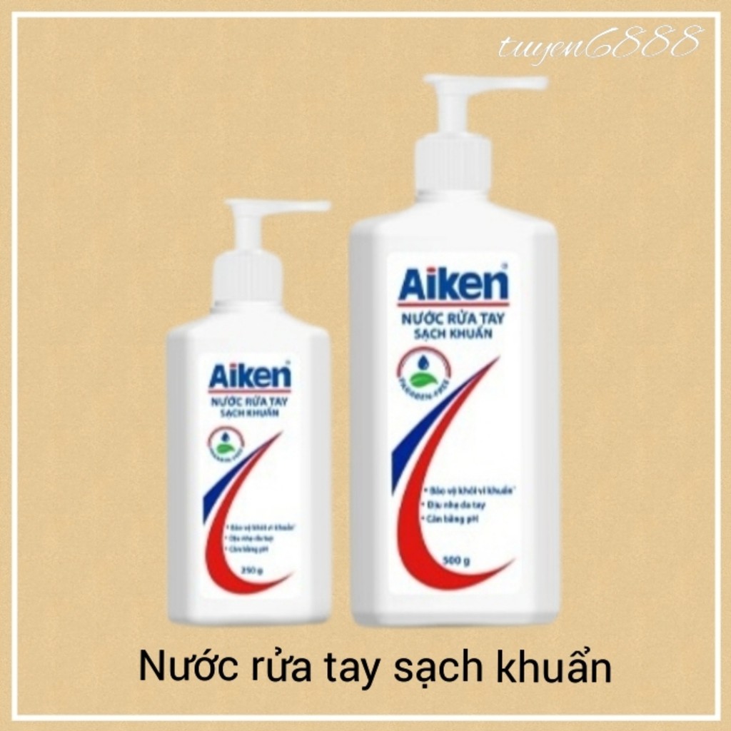 Nước rửa tay Sạch khuẩn Aiken