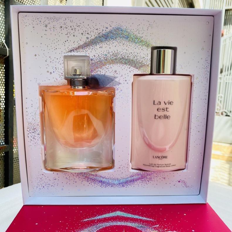 Set Nước hoa Nữ LANCOME La Vie Est Belle 100ml kèm dưỡng thể 200ml