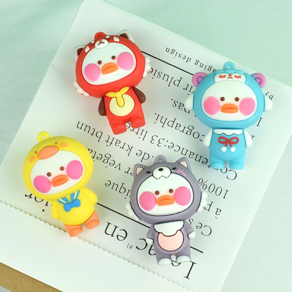 Móc Khóa Hình Vịt Lalafanfan Hoạt Hình Đáng Yêu