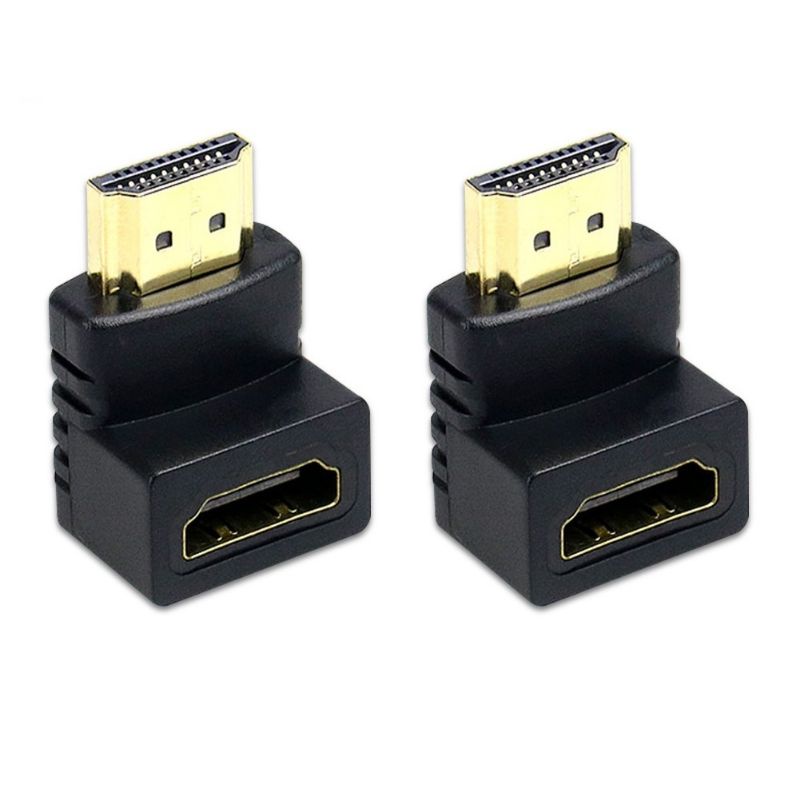 Đầu nối HDMI vuông góc 90 độ ,đầu chuyển đổi HDMI đực cái 90 độ , đầu hdmi 270 độ