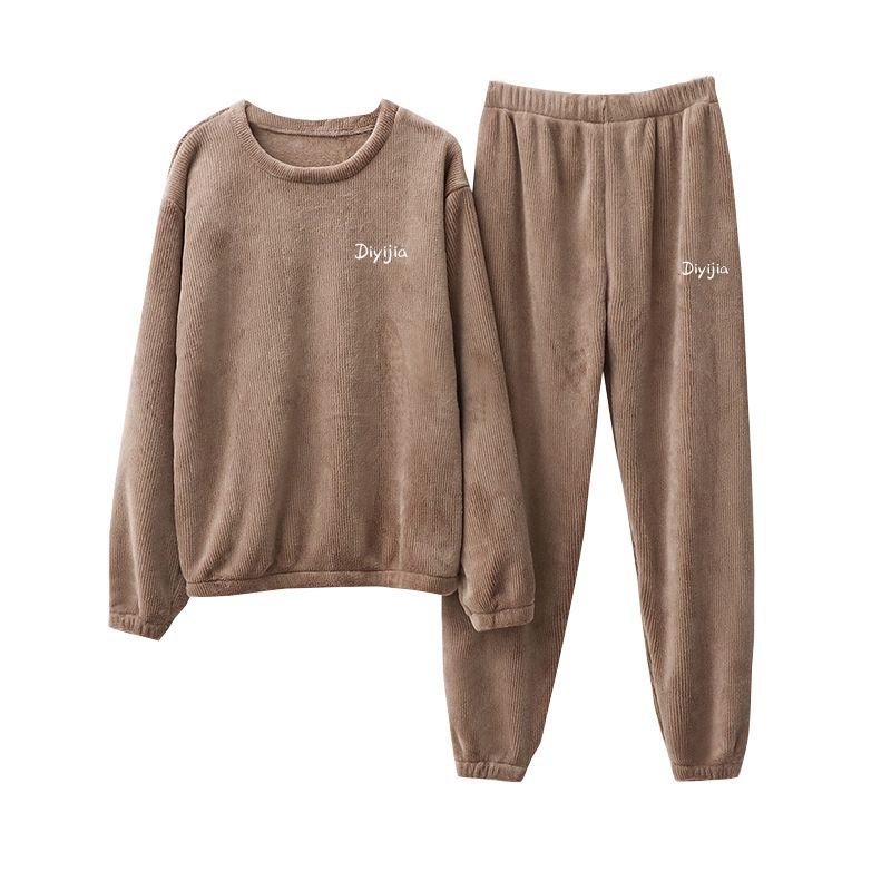 Bộ Pijama Nhung San Hô DàY MềM MạI DàNh Cho Nữ