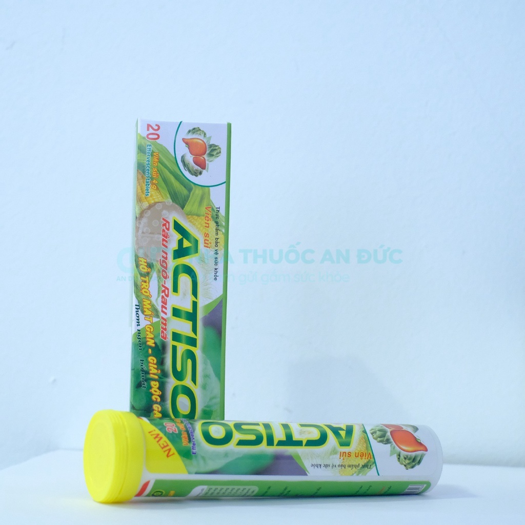 Sủi Actiso Râu Ngô Rau Má Mát Gan Giải Độc Gan - Nhà thuốc An Đức