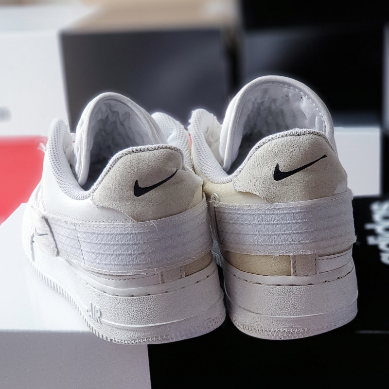Giày _Nike Air Force 1 Type White, size 41-42, real 2hand