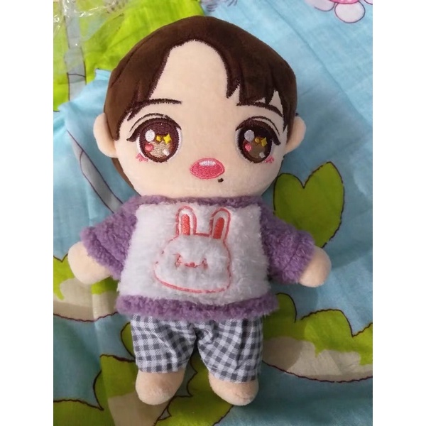 Áo lông cho doll 20cm