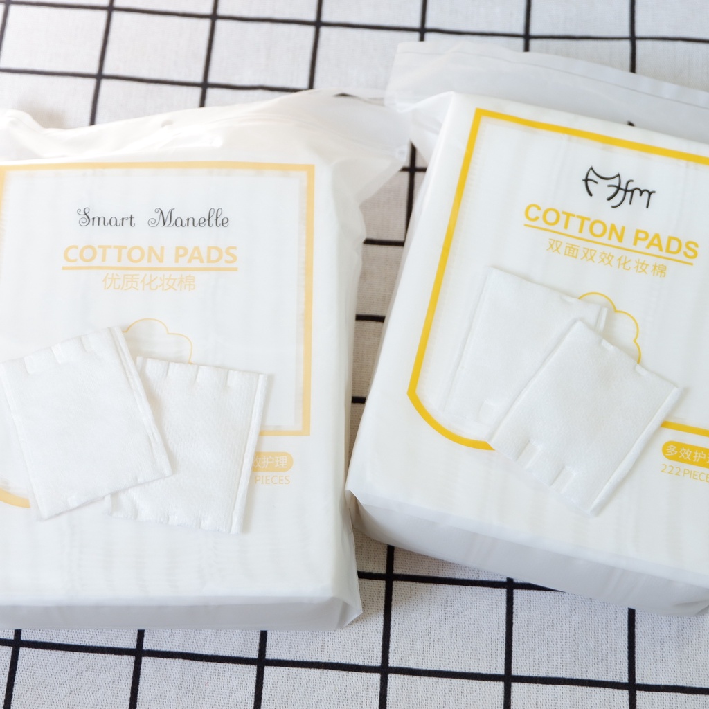 Bông Tẩy Trang 222 miếng FM Cotton Pads 3 Lớp LATUBO g20shop