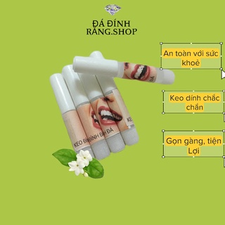 Sỉ 20 lọ keo đính đá răng gel gắn đá răng 2ml siêu chắc