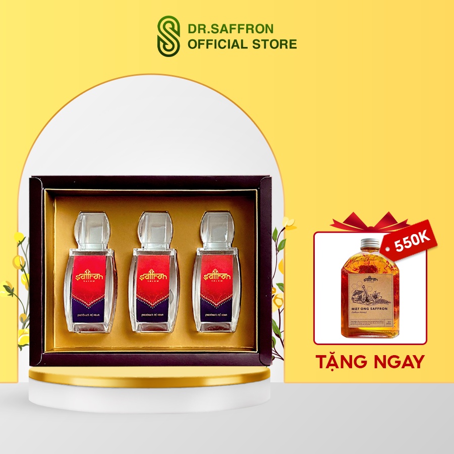 [SET QUÀ] Nhụy Hoa Nghệ Tây SAFFRON SALAM 3Gr được chọn quà