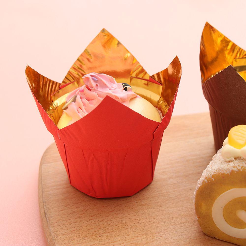 Set 50 Cốc Giấy Làm Bánh Muffin Tiện Dụng