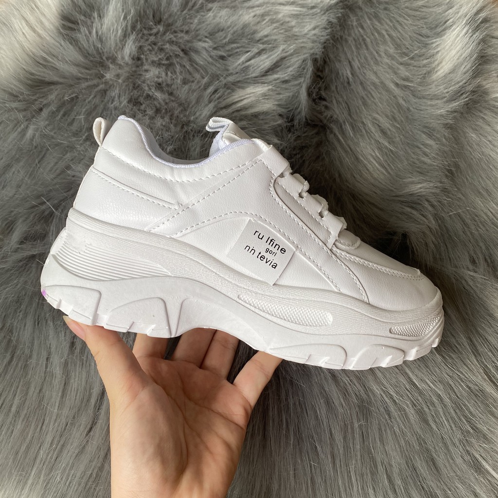 Giày sneakers nữ Rong Ye Rufine kiểu hàn quốc Ulzzang siêu Hot , mới nhất HAPU ( ảnh thật )