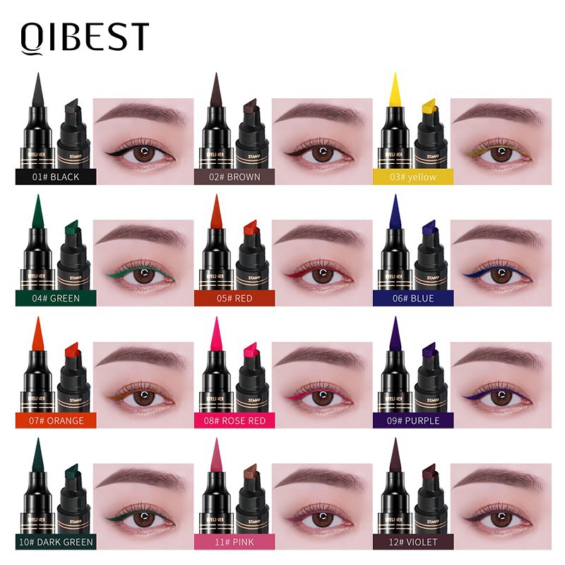 Set 2 Dụng Cụ QIBEST Giúp Uốn Trang Điểm Làm Đẹp Mắt Lâu Dài | BigBuy360 - bigbuy360.vn