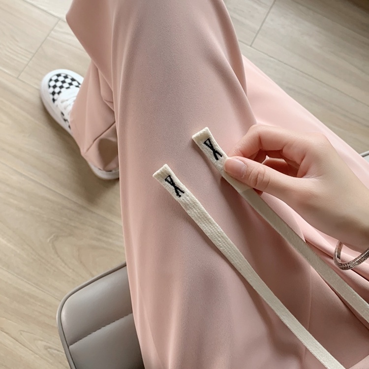 SUXI Quần Dài Ống Rộng Lưng Cao Tôn Dáng Hợp Thời Trang Hè Cho Nữ